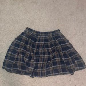 Women’s plaid pleated skirt, AM